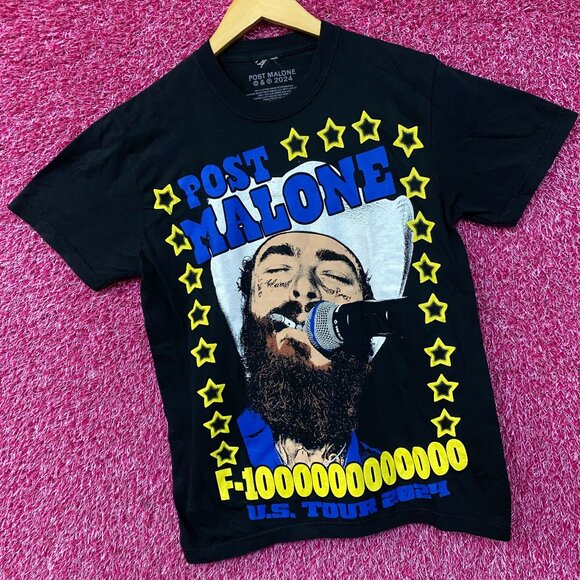 Post Malone F-Trillion Country Poster T-Shirt Small - Picture 3 of 4